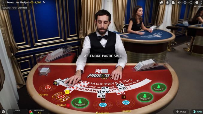 blackjack live